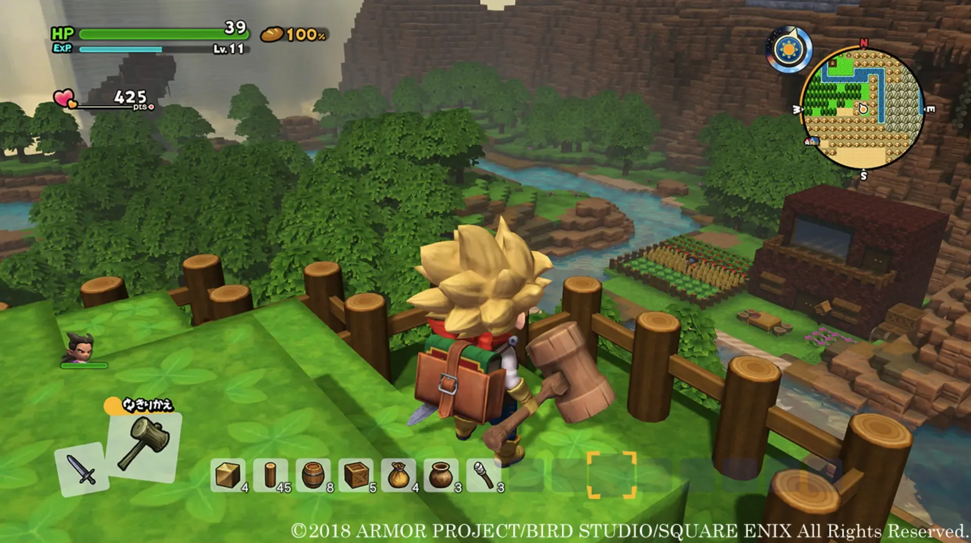 Captura de pantalla - Dragon Quest Builders 2