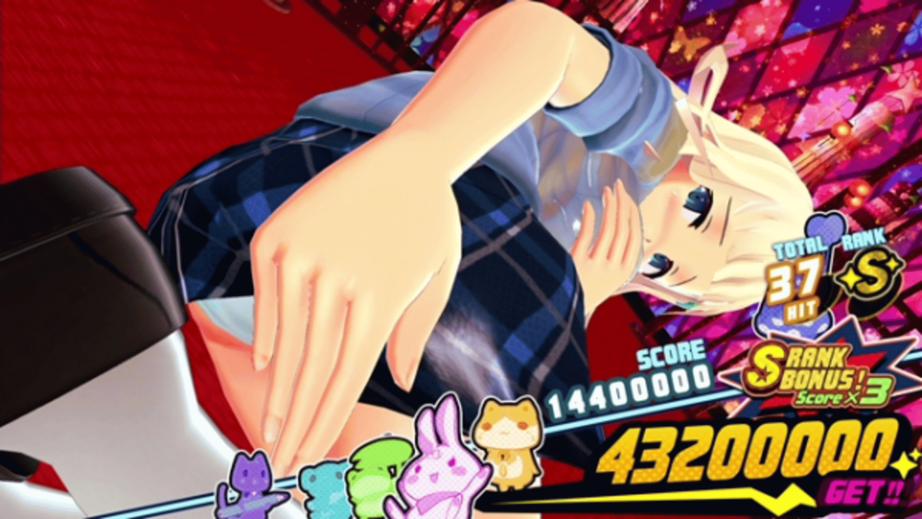 Senran Kagura Peach Ball screenshot