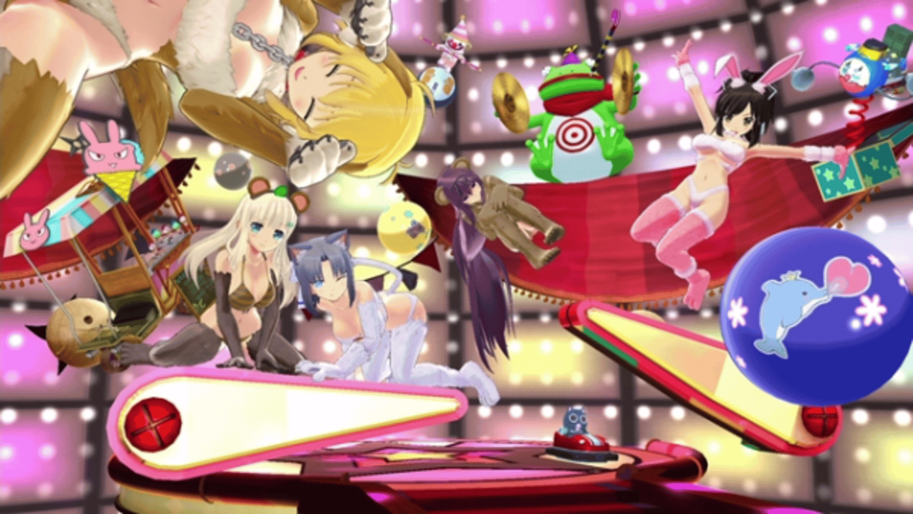 Senran Kagura Peach Ball screenshot