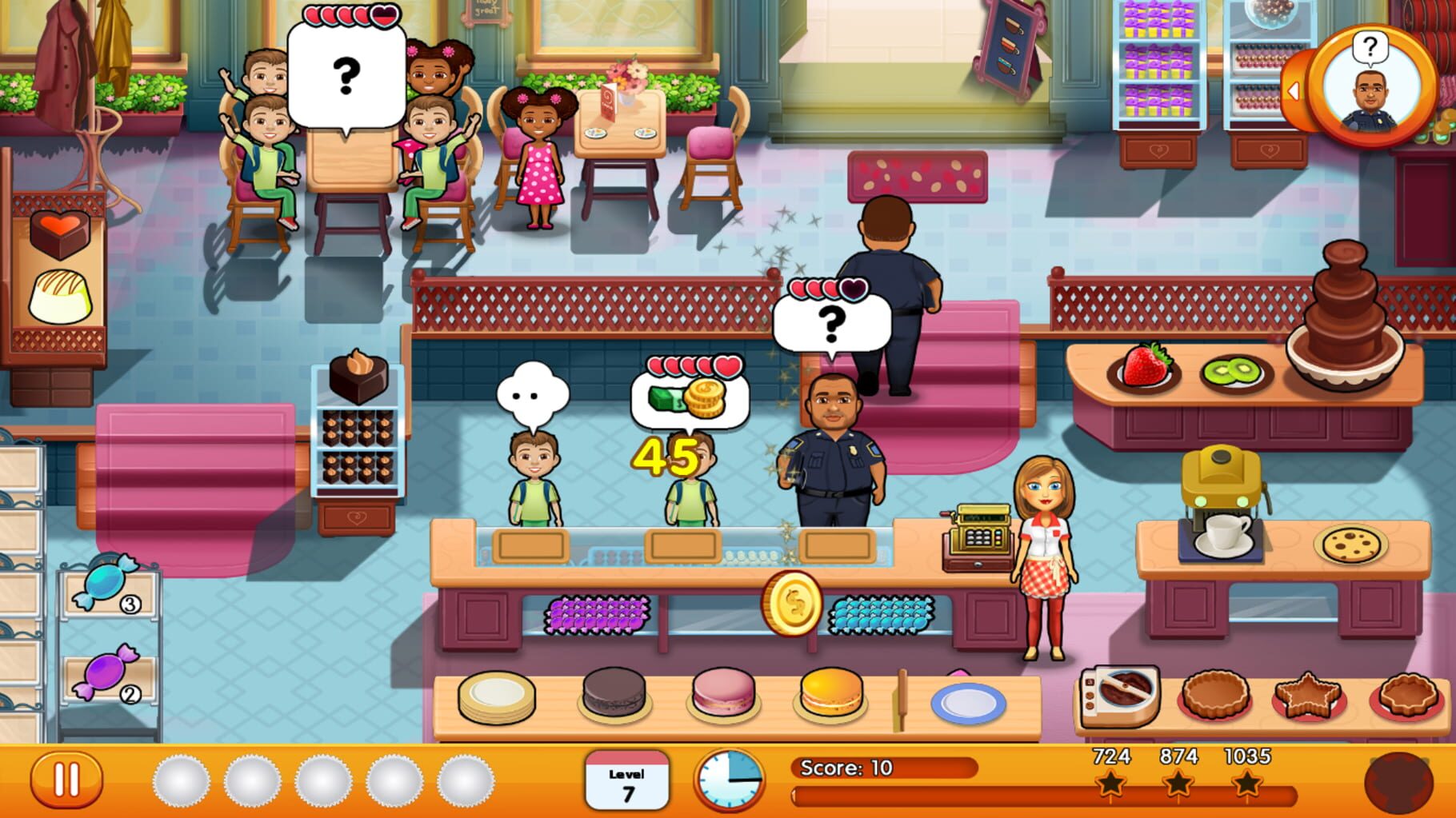 Julie's Sweets screenshot