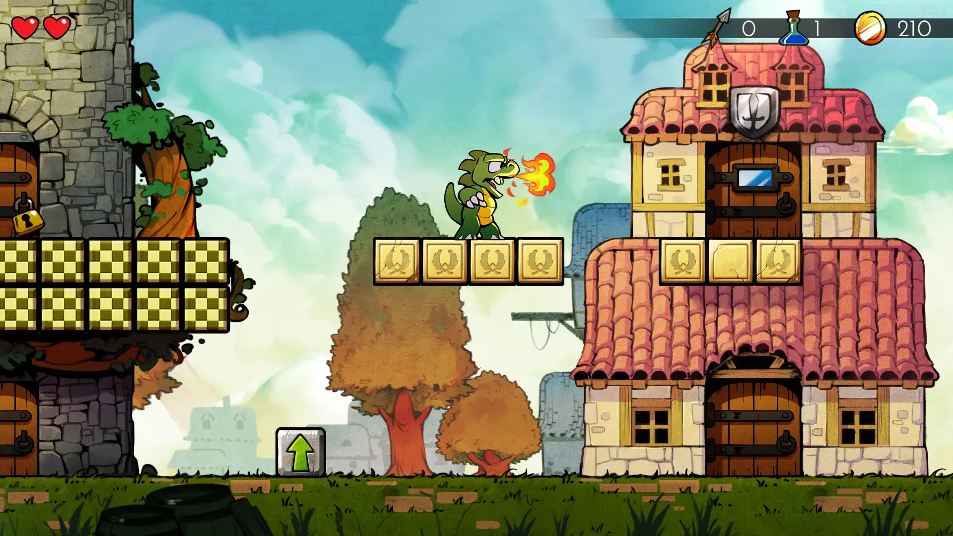 Captura de pantalla - Wonder Boy: The Dragon's Trap