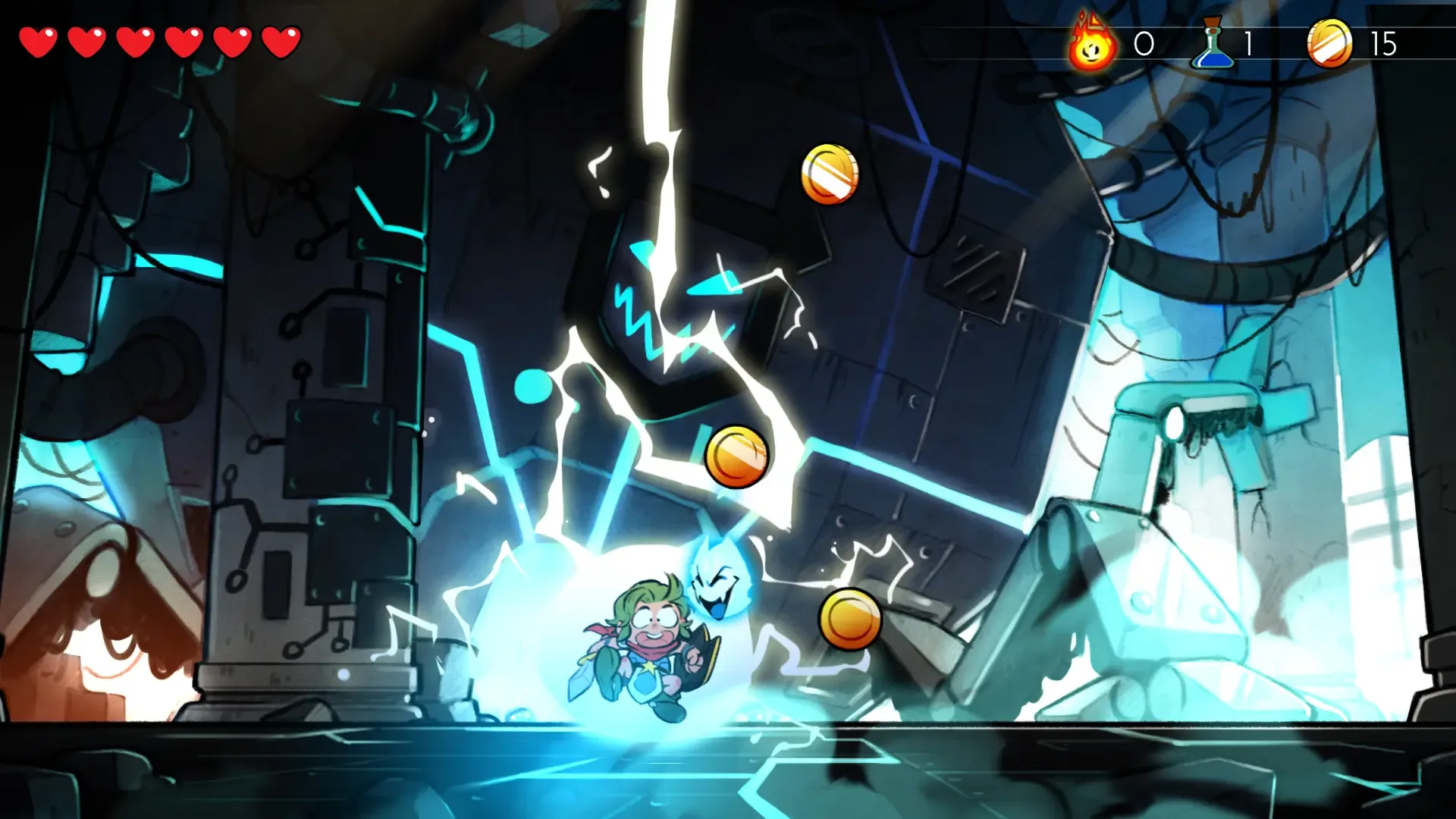 Captura de pantalla - Wonder Boy: The Dragon's Trap