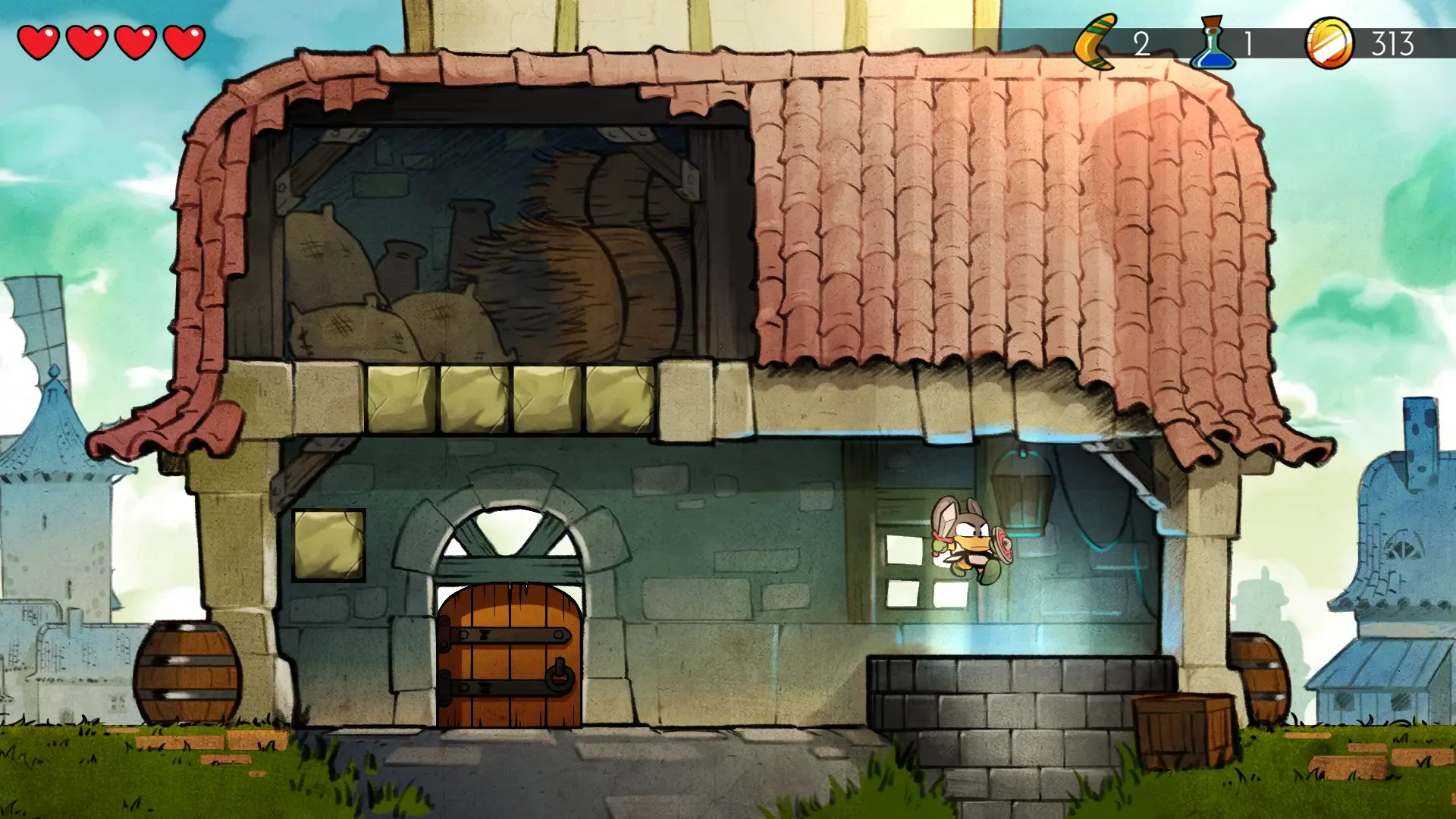 Captura de pantalla - Wonder Boy: The Dragon's Trap