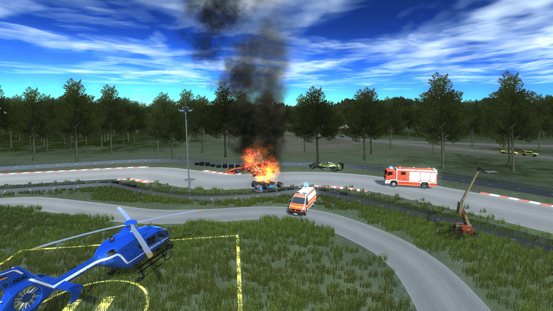 Police Helicopter Simulator screenshot