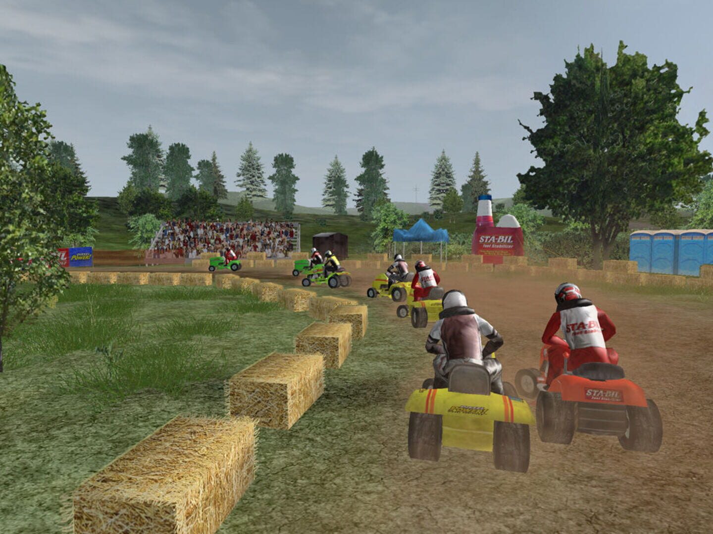 Lawnmower Racing Mania 2007 - Screenshot