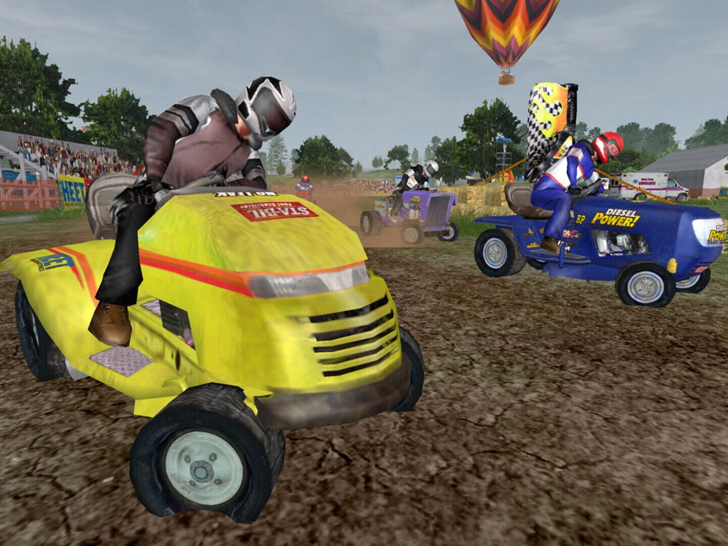 Lawnmower Racing Mania 2007 - Screenshot