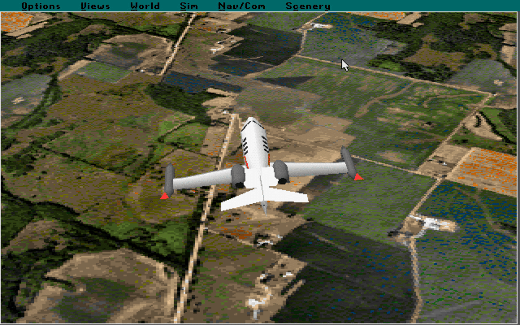 Microsoft Flight Simulator 5.0 screenshot