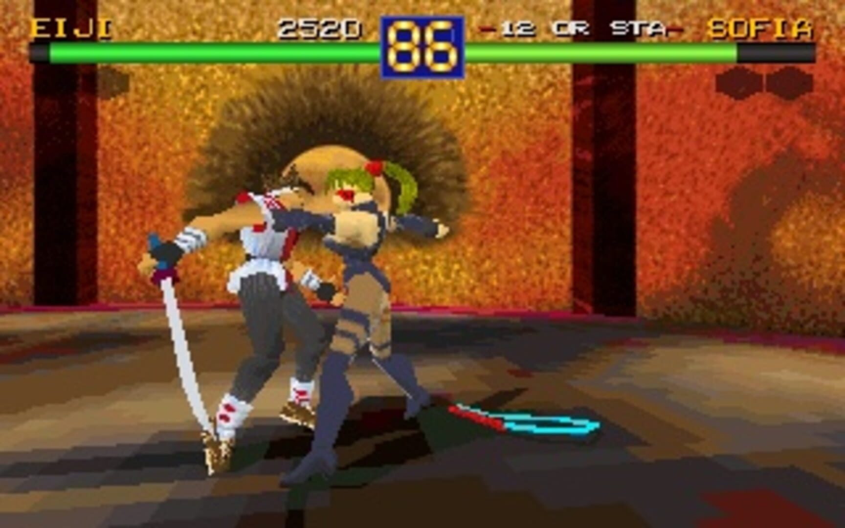 Captura de pantalla - Battle Arena Toshinden