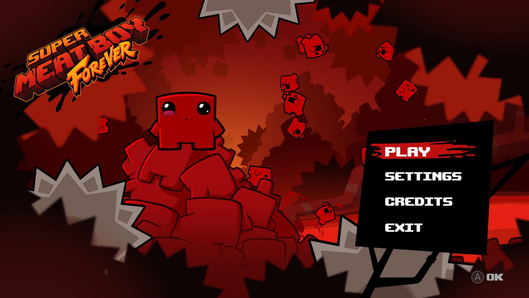 Super Meat Boy Forever screenshot