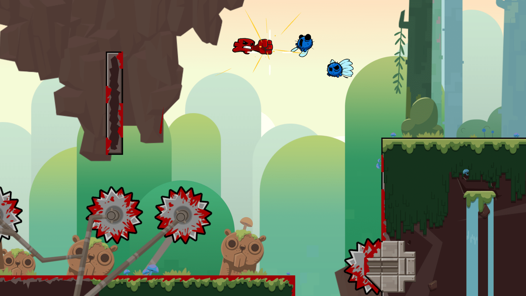 Super Meat Boy Forever screenshot