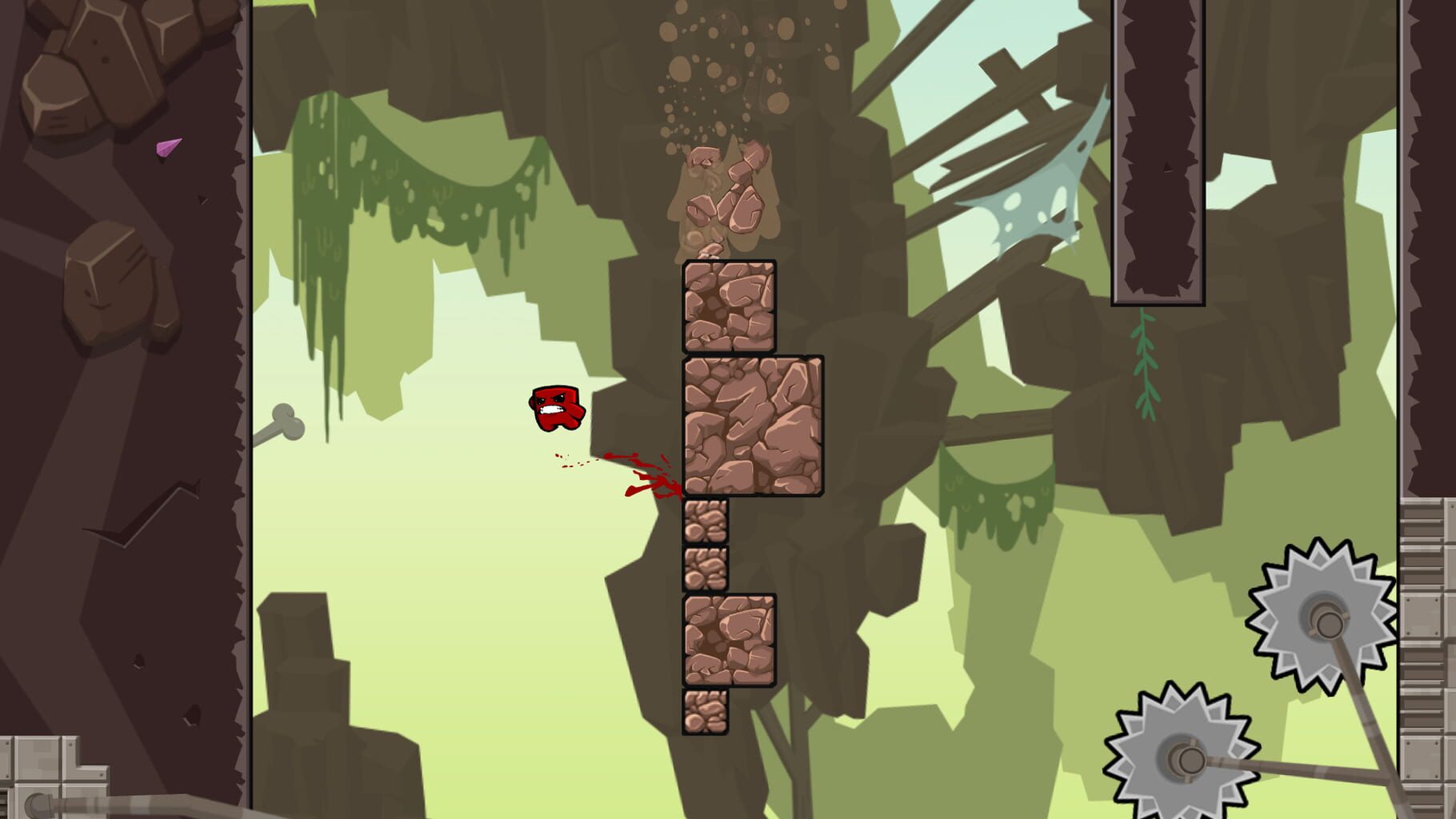 Captura de pantalla - Super Meat Boy Forever