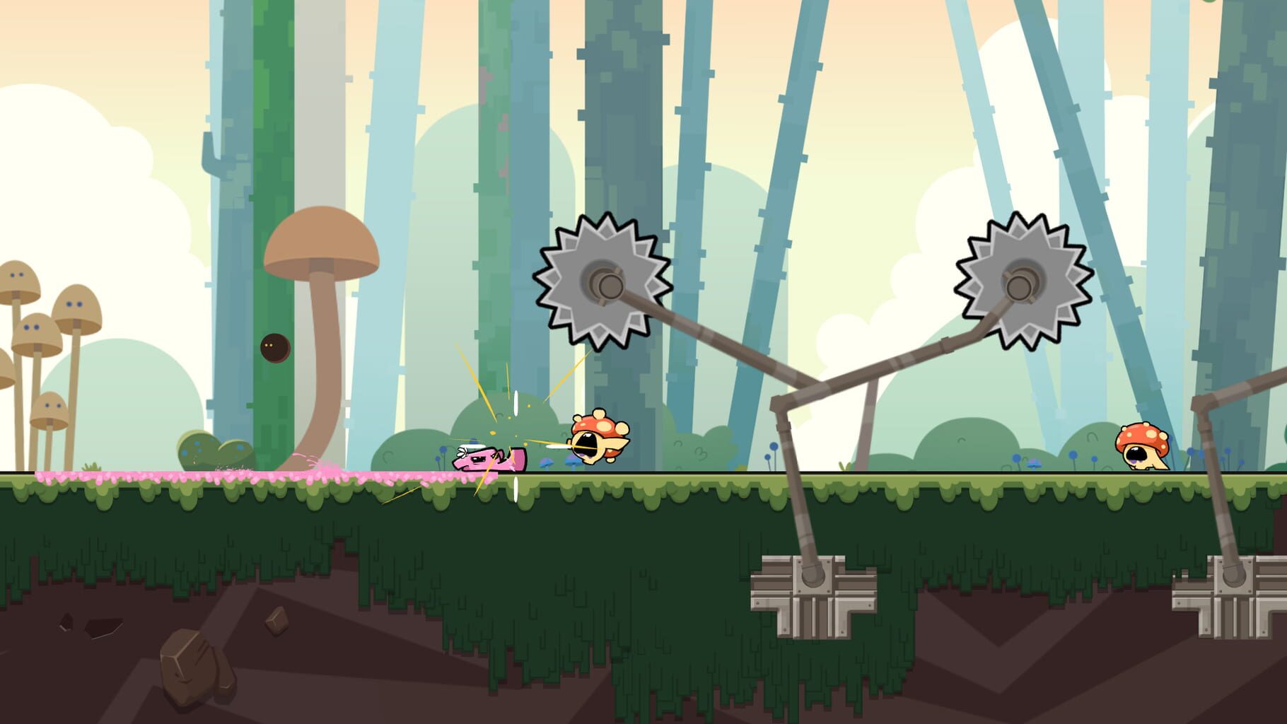 Captura de pantalla - Super Meat Boy Forever