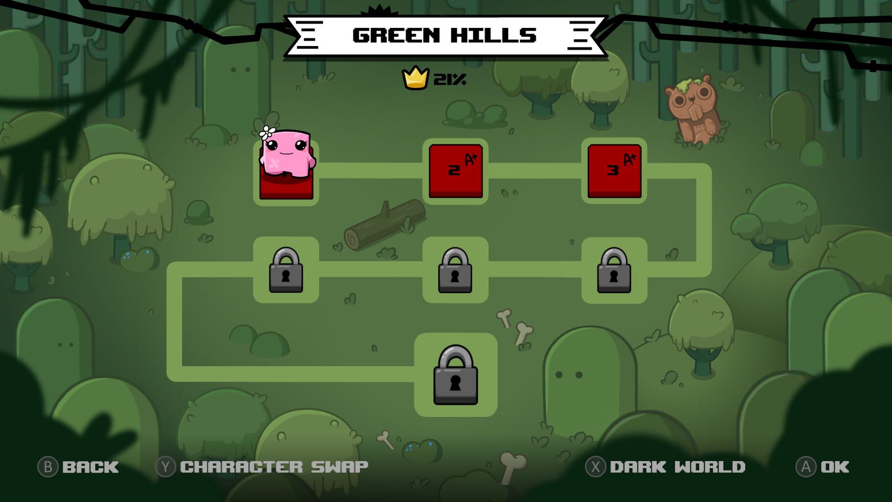 Super Meat Boy Forever screenshot