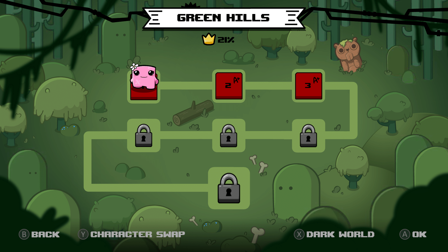 Super Meat Boy Forever screenshot