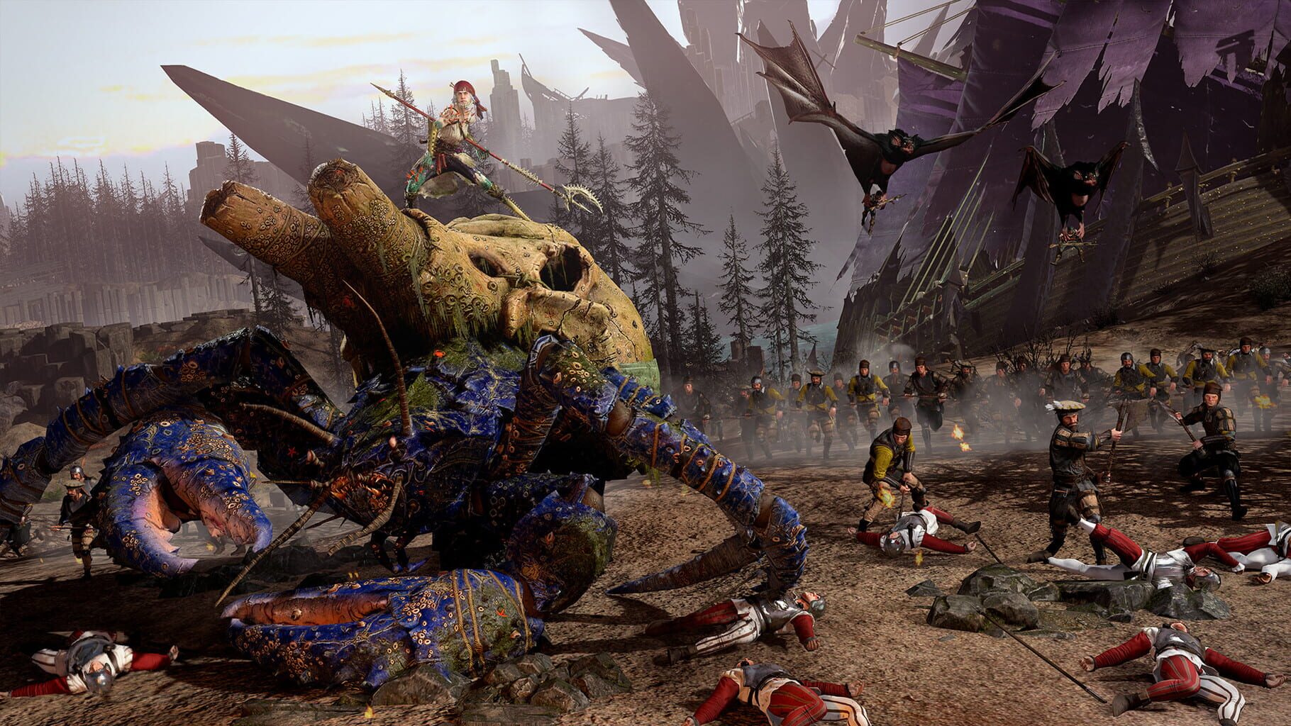 Captura de pantalla - Total War: Warhammer II - Curse of the Vampire Coast