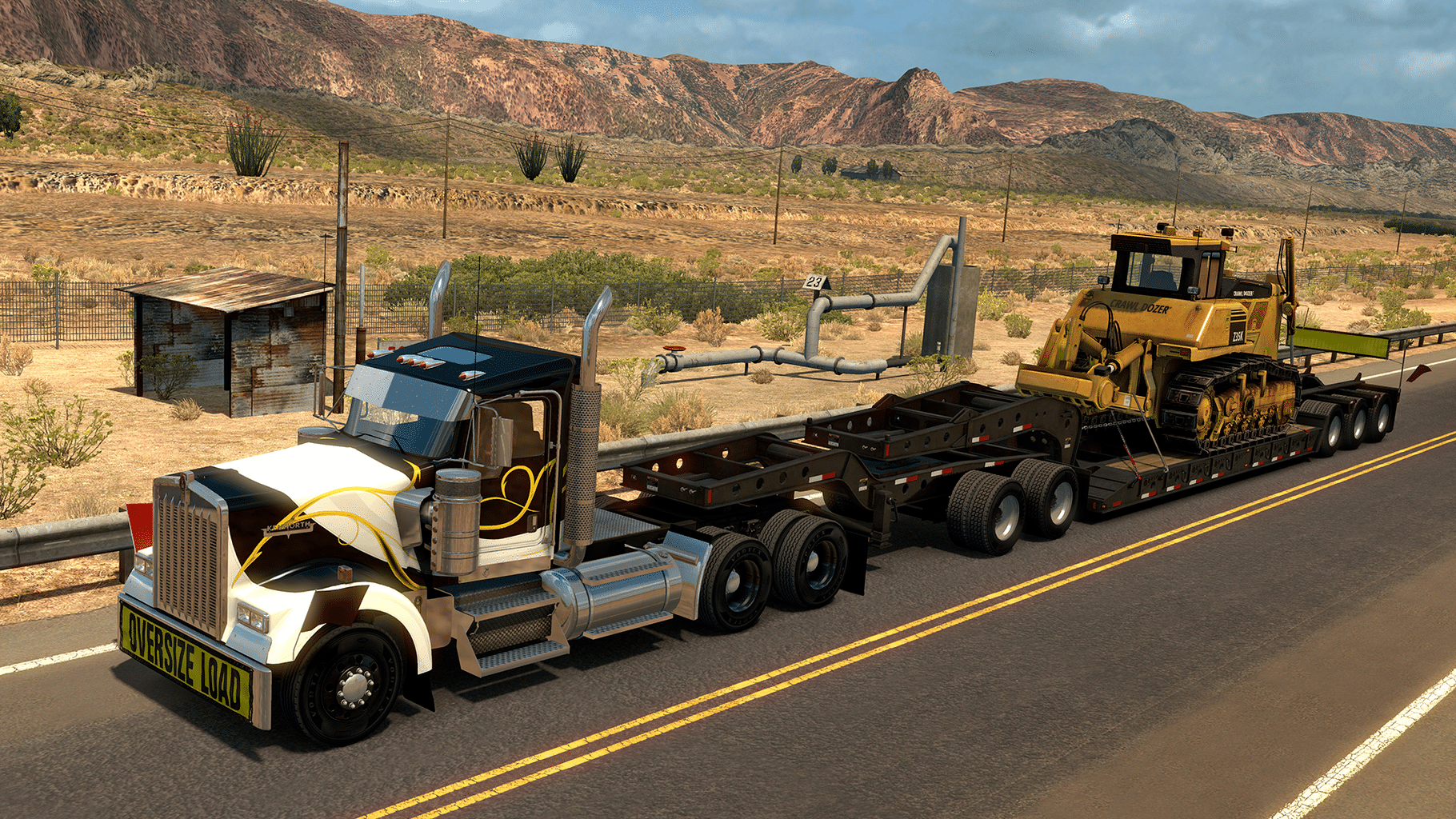 American Truck Simulator: Heavy Cargo Pack screenshot