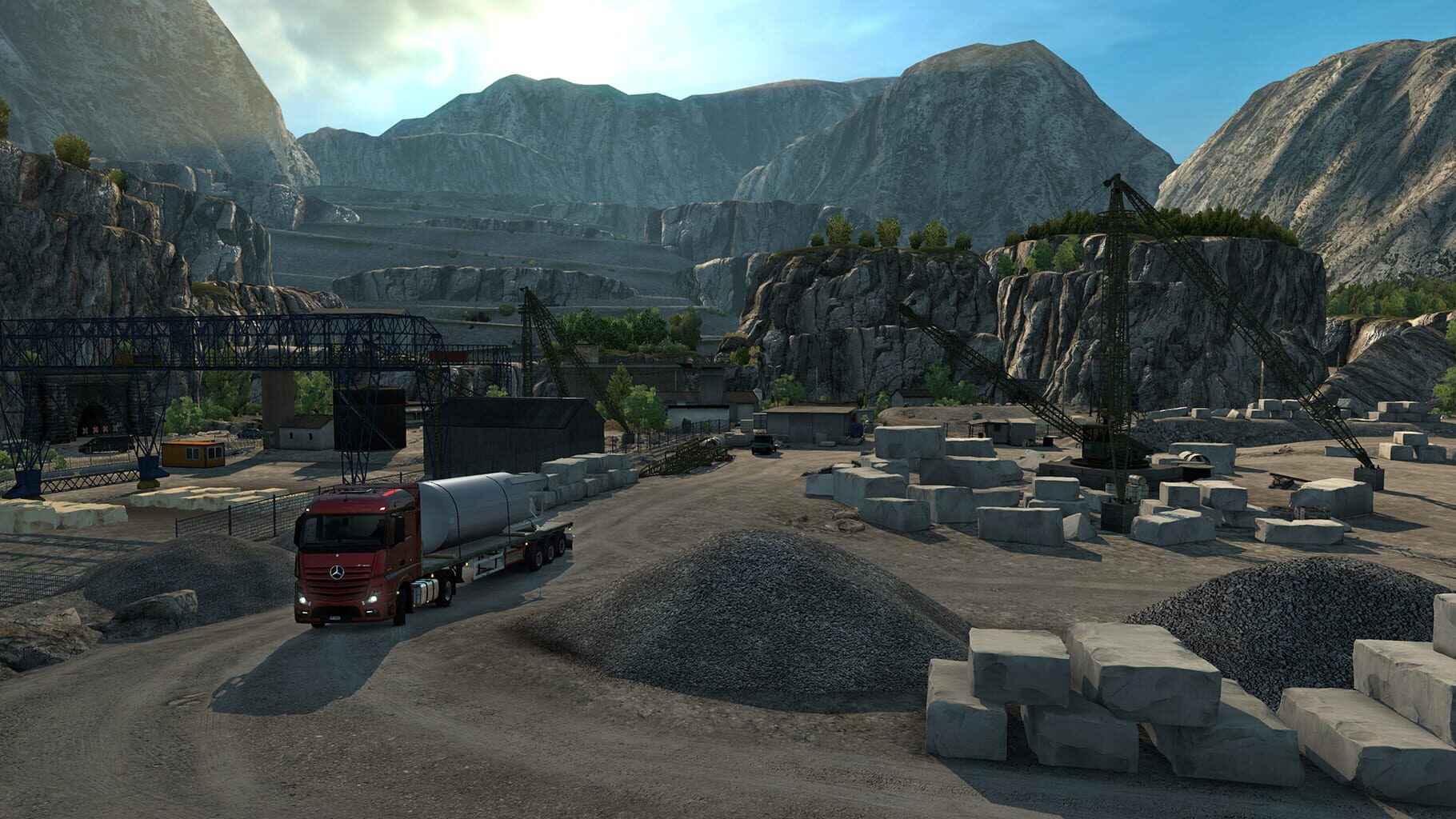 Captura de pantalla - Euro Truck Simulator 2: Italia