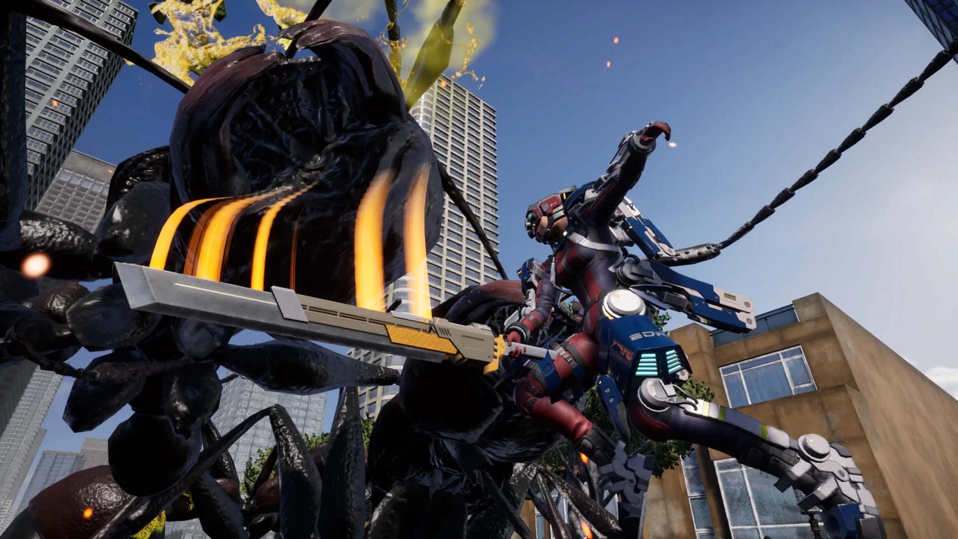 Captura de pantalla - Earth Defense Force: Iron Rain