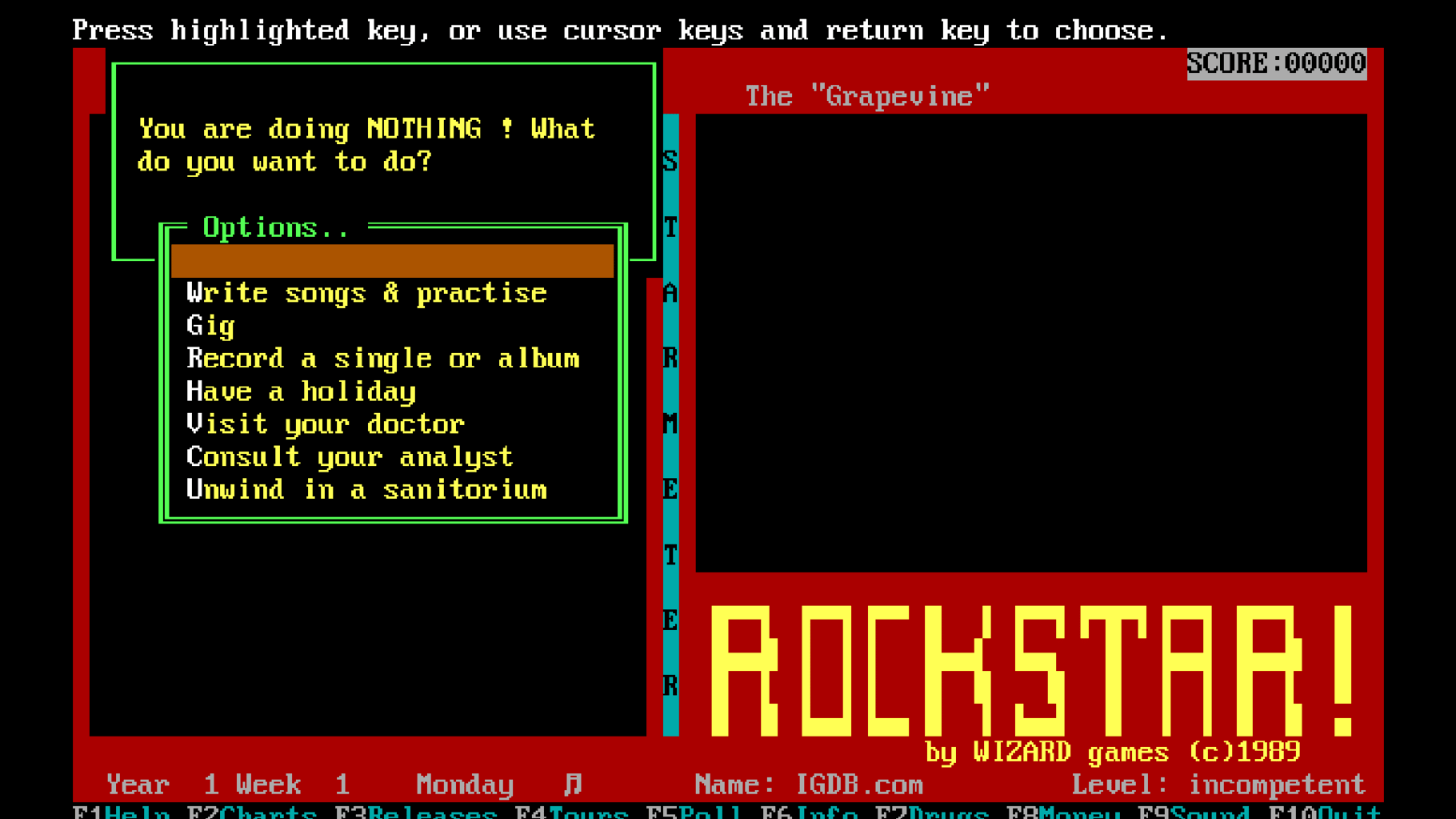 Rockstar! screenshot