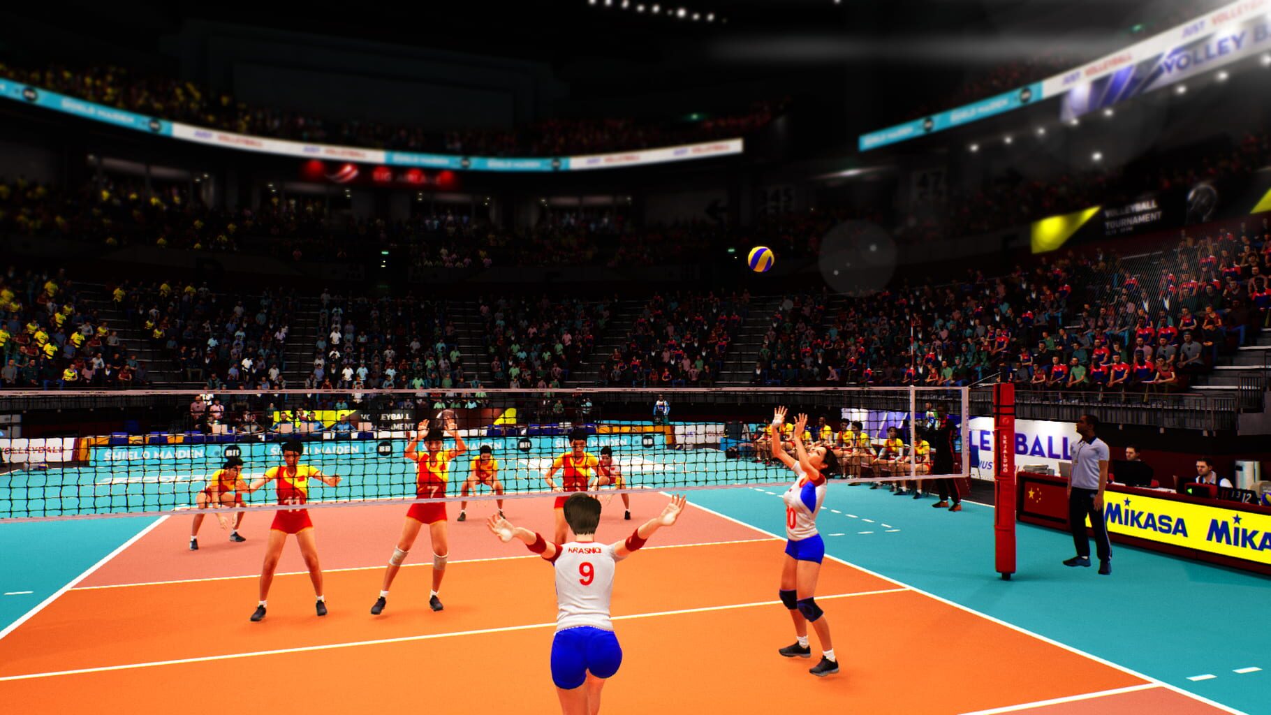 Spike Volleyball Image