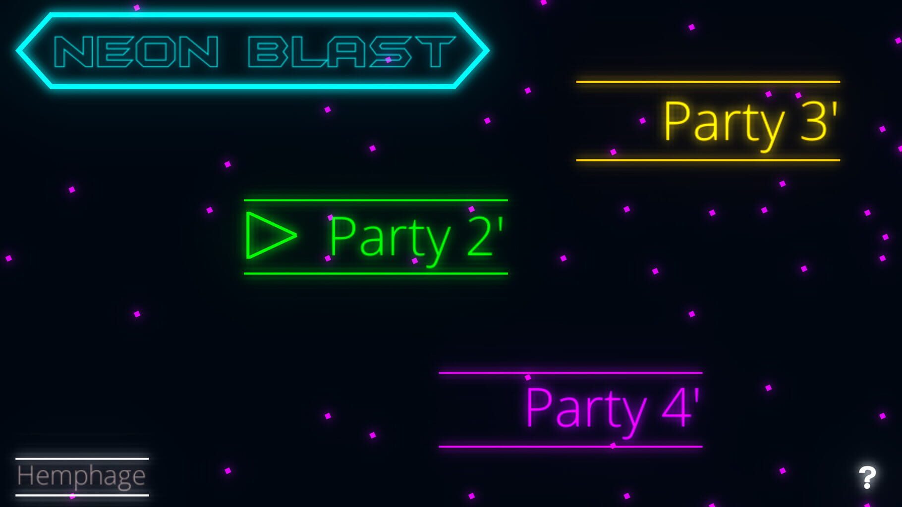 Captura de pantalla - Neon Blast