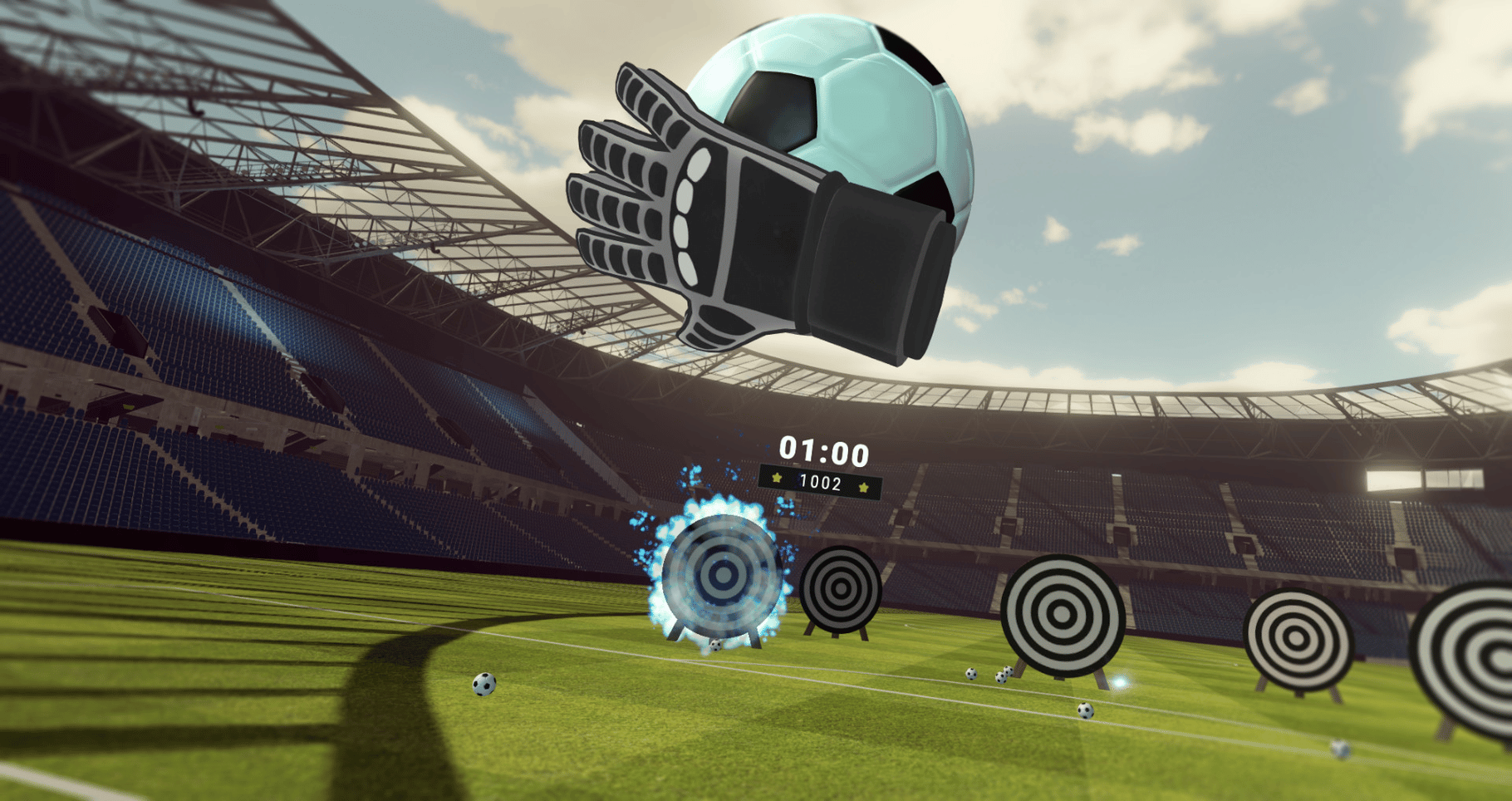 Goalkeeper VR Challenge screenshot