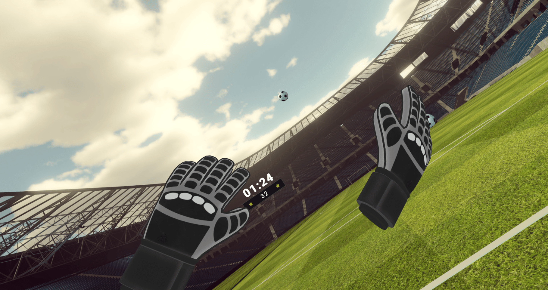 Goalkeeper VR Challenge screenshot