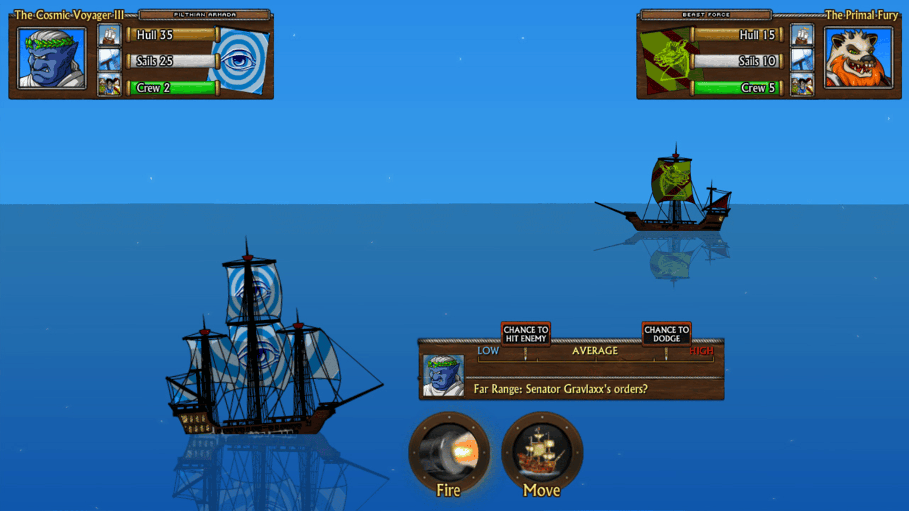 Swords and Sandals Pirates screenshot