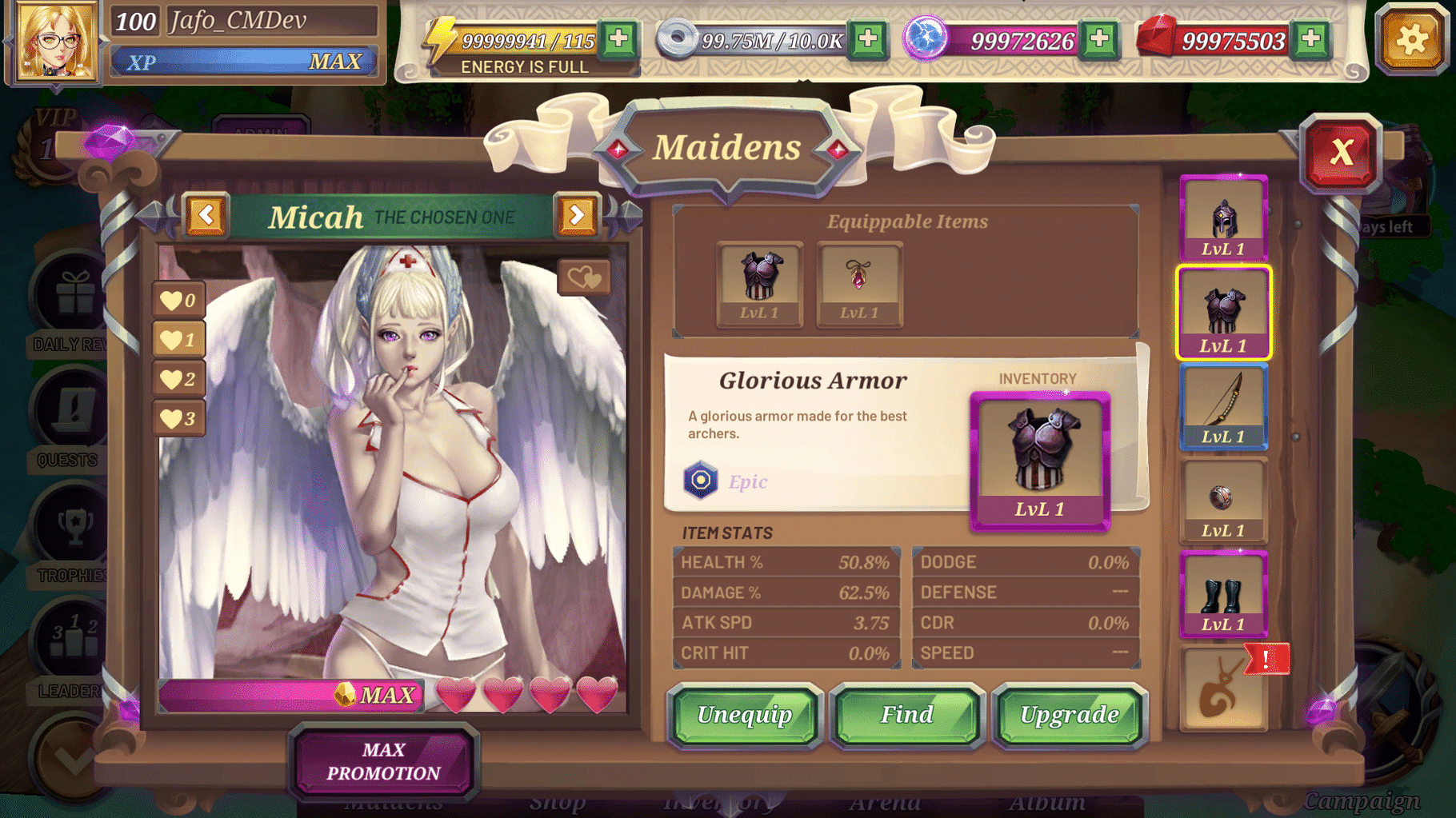 Crystal Maidens screenshot