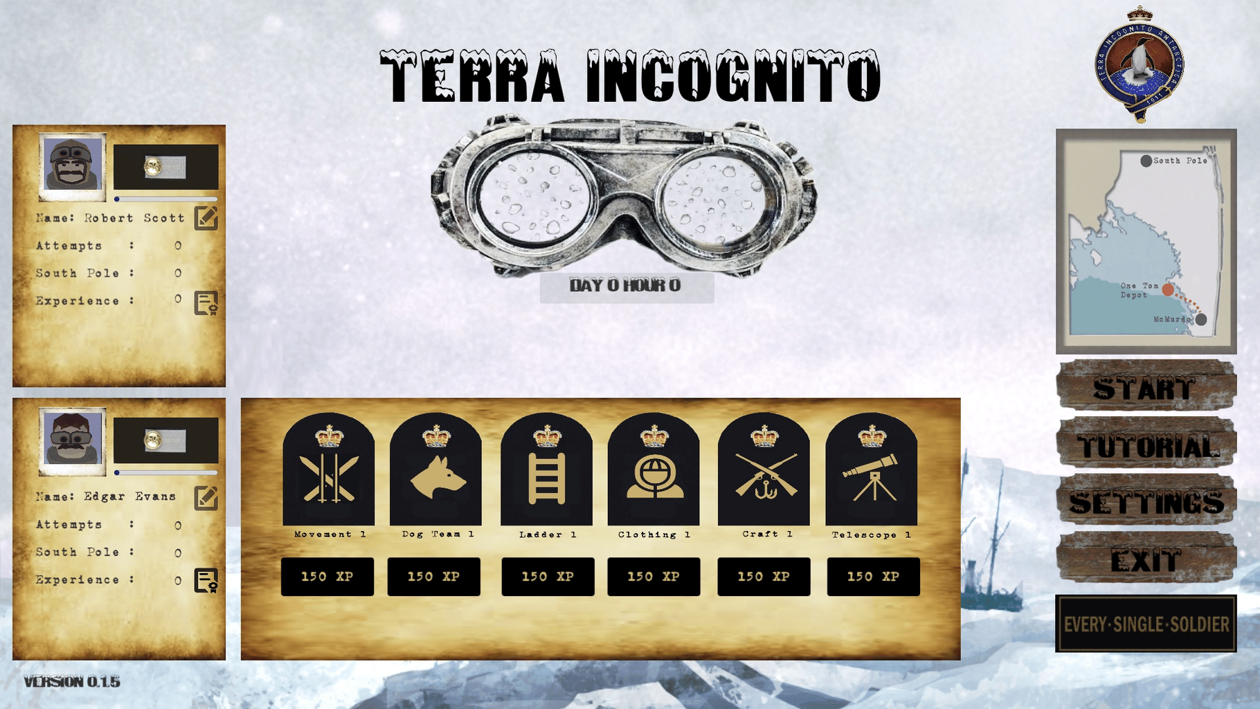 Terra Incognito - Antarctica 1911 screenshot