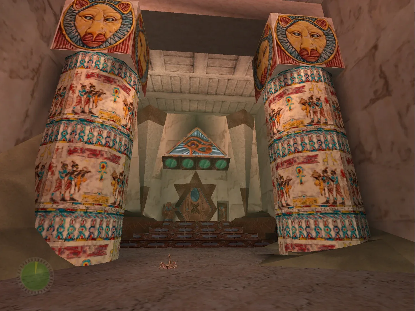 Captura de pantalla - Indiana Jones and the Infernal Machine