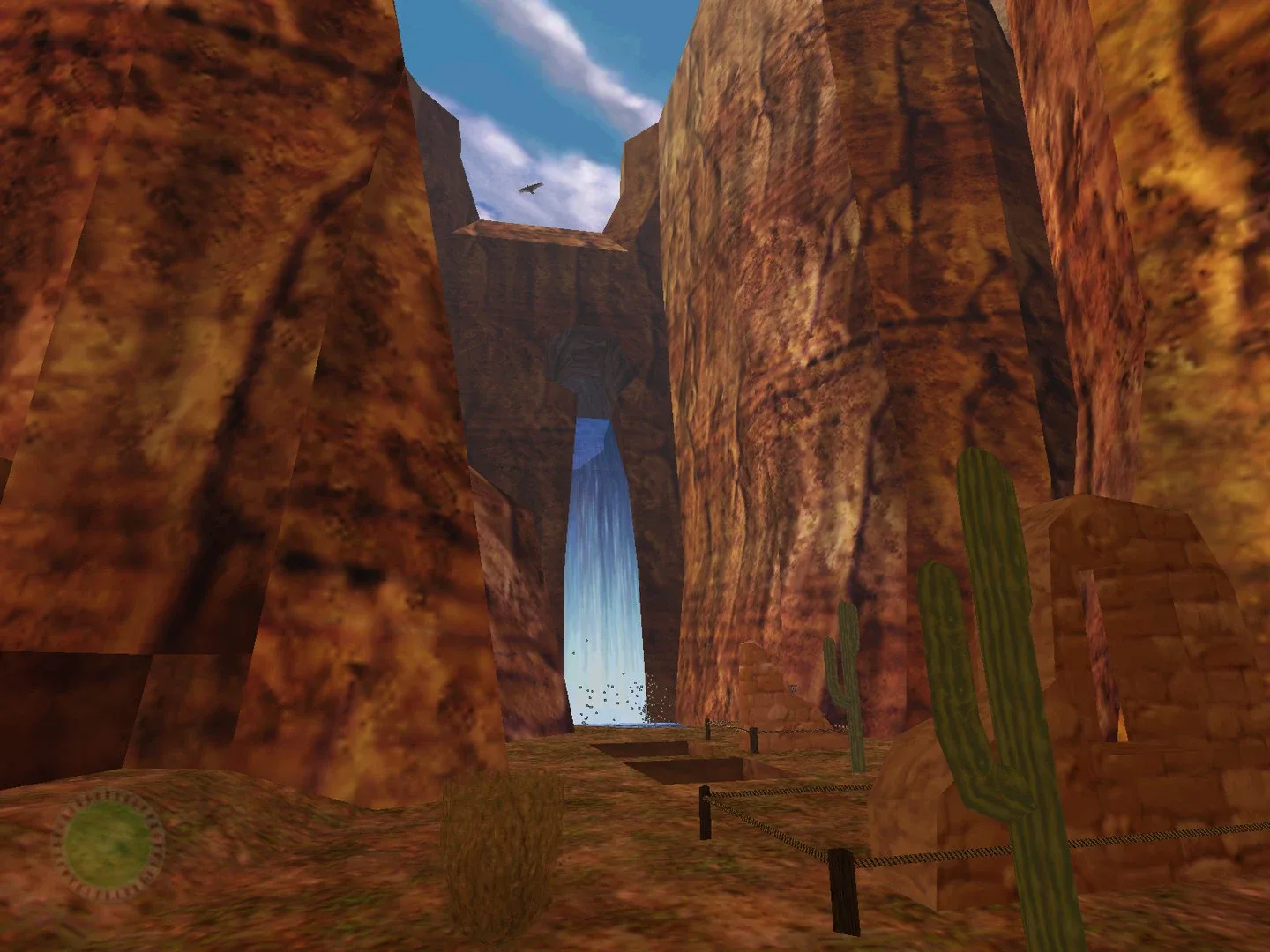 Captura de pantalla - Indiana Jones and the Infernal Machine