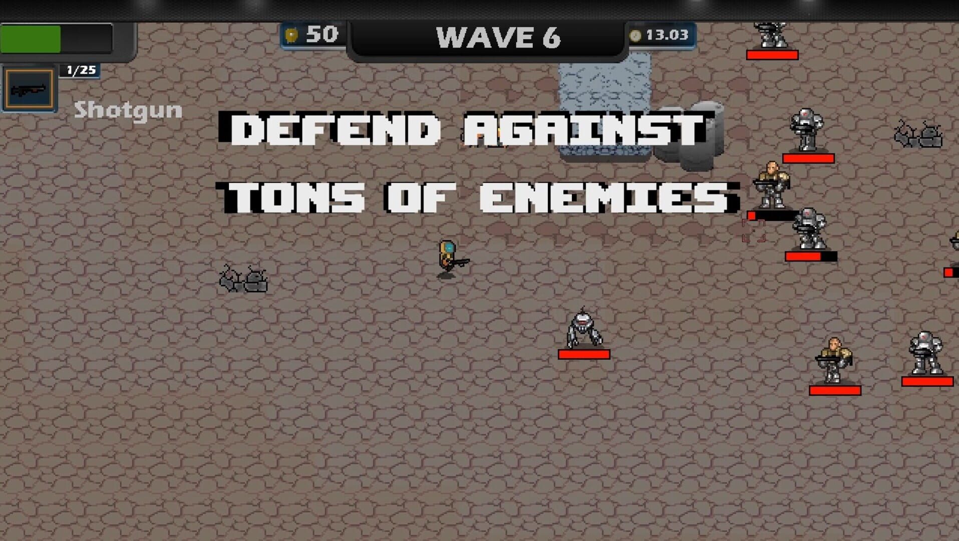 Flucht Scorched - Screenshot