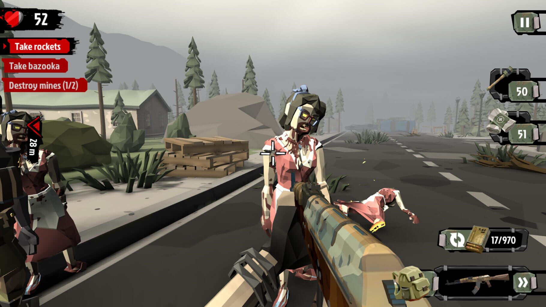 Captura de pantalla - The Walking Zombie 2