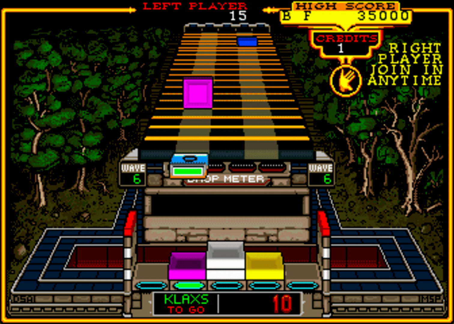 Klax screenshot