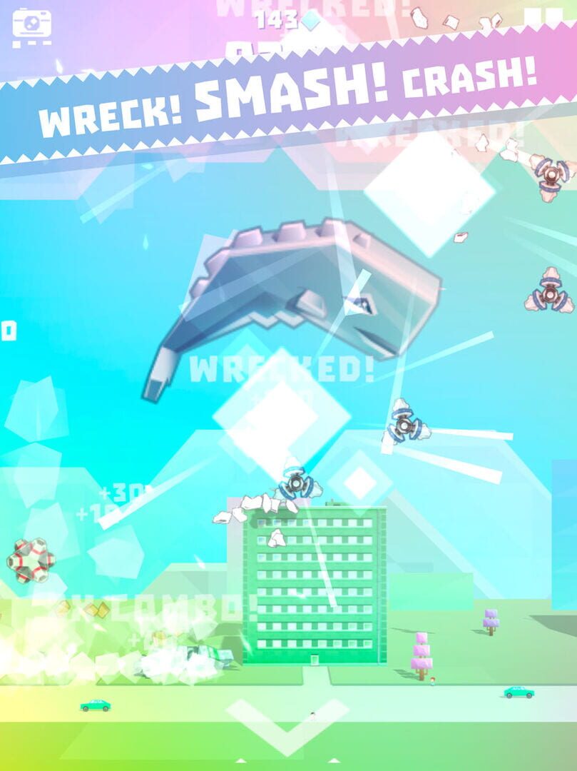 Ookujira - Giant Whale Rampage - Screenshot
