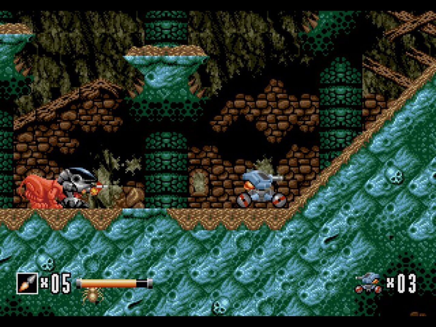 Captura de pantalla - Blaster Master 2