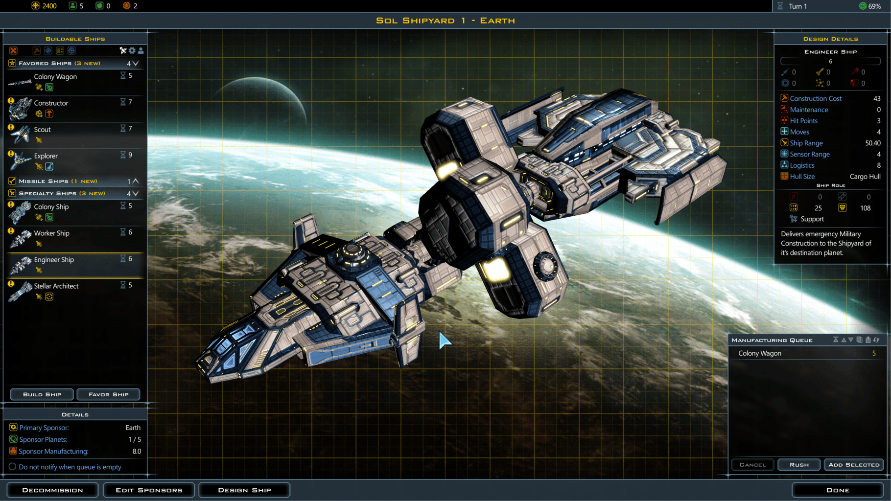 Galactic Civilizations III: Retribution screenshot