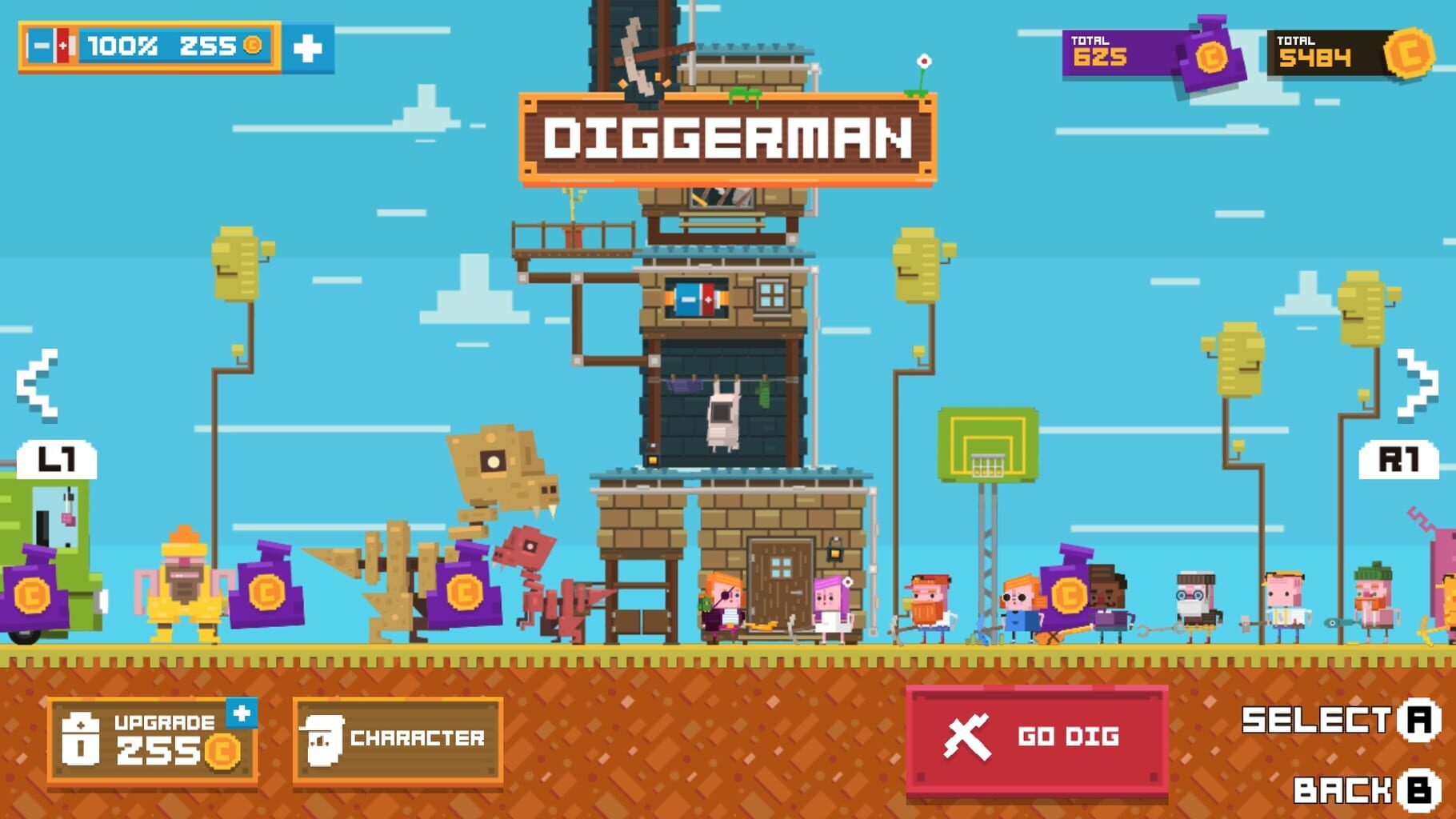 Diggerman screenshot