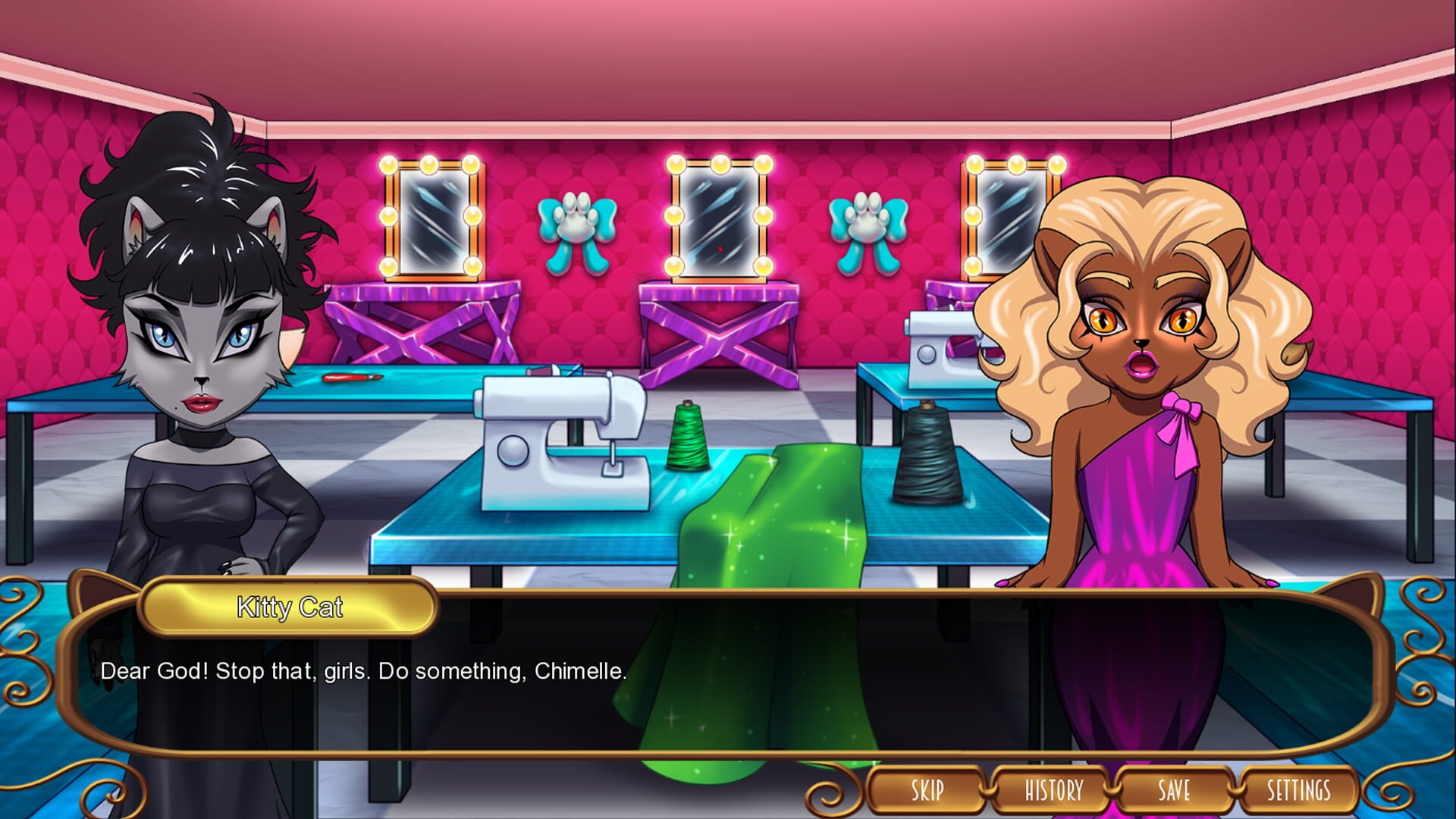Kitty Cat's Drag Race - Screenshot