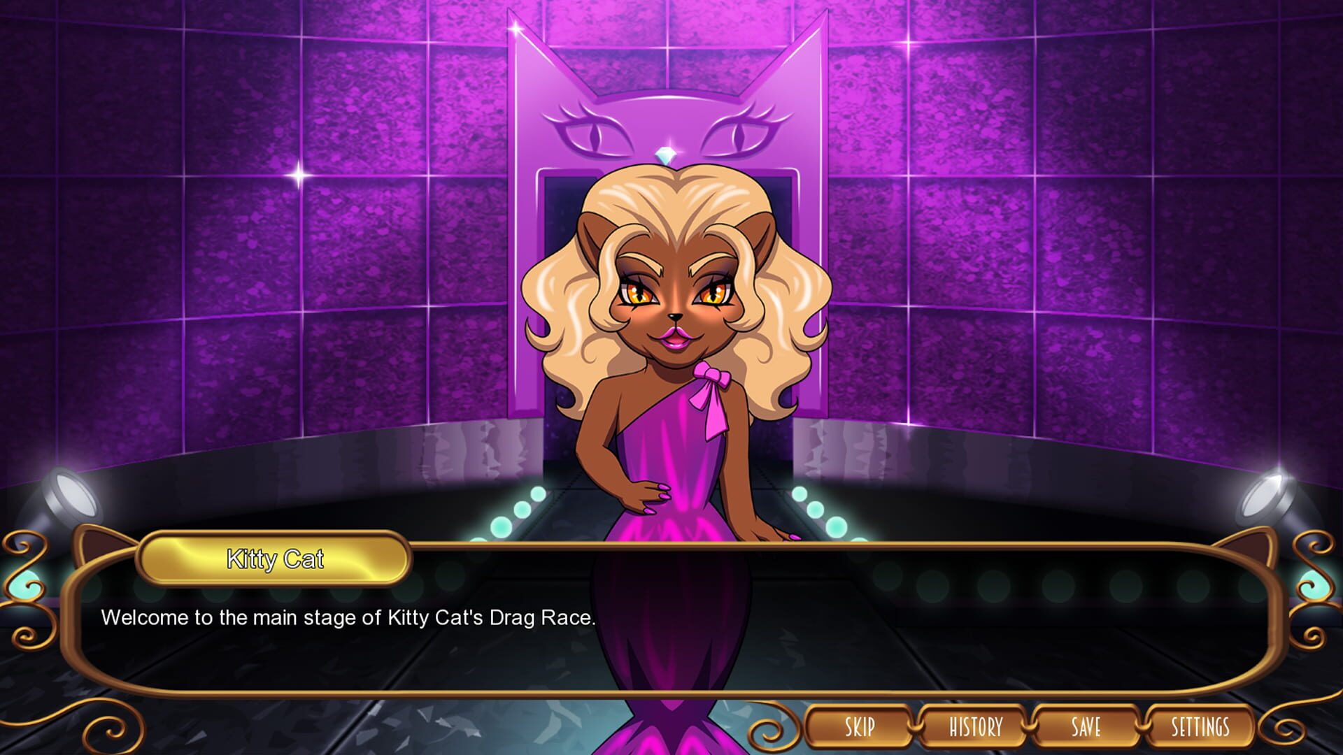 Kitty Cat's Drag Race - Screenshot