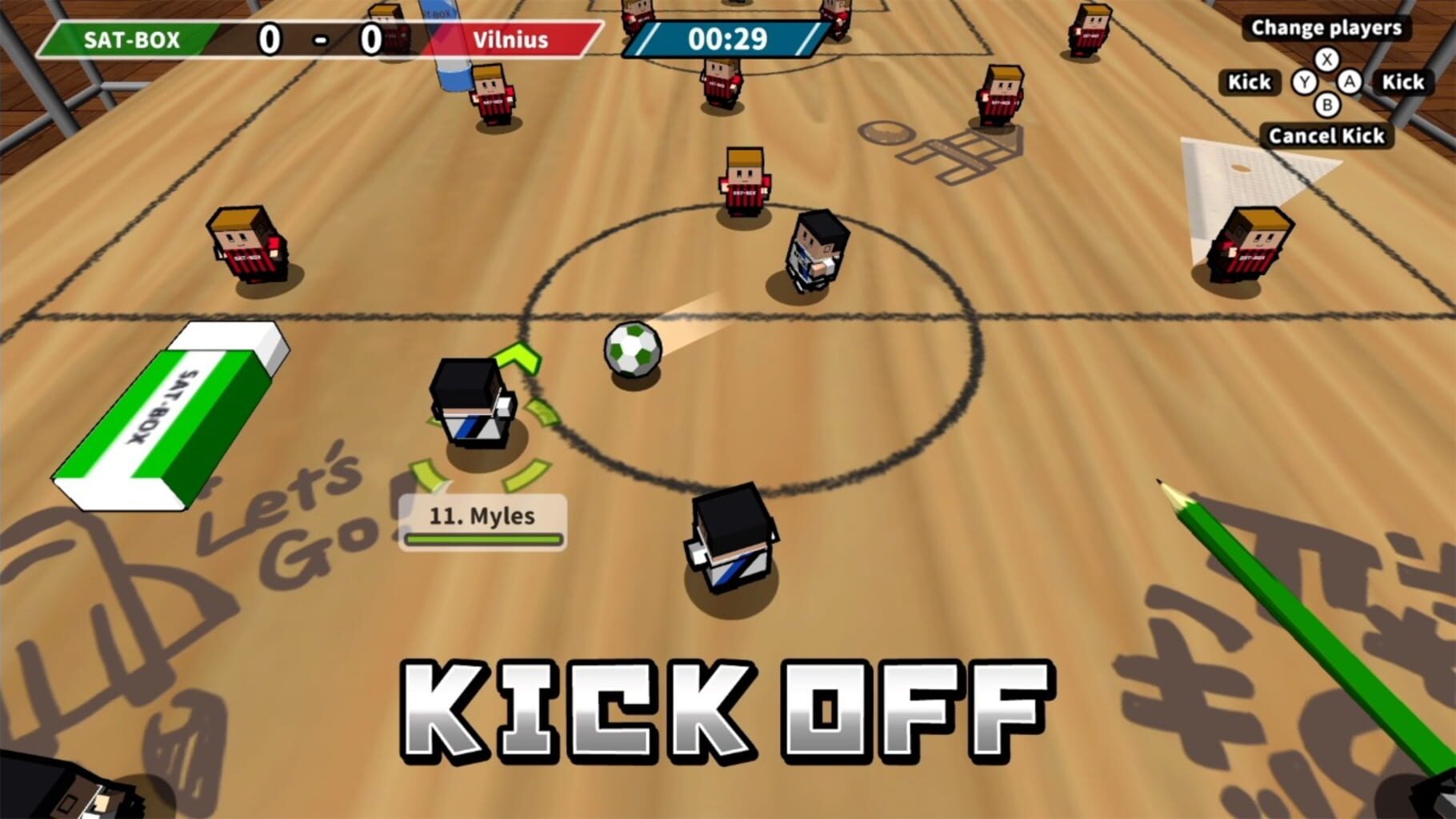 Desktop Soccer screenshot