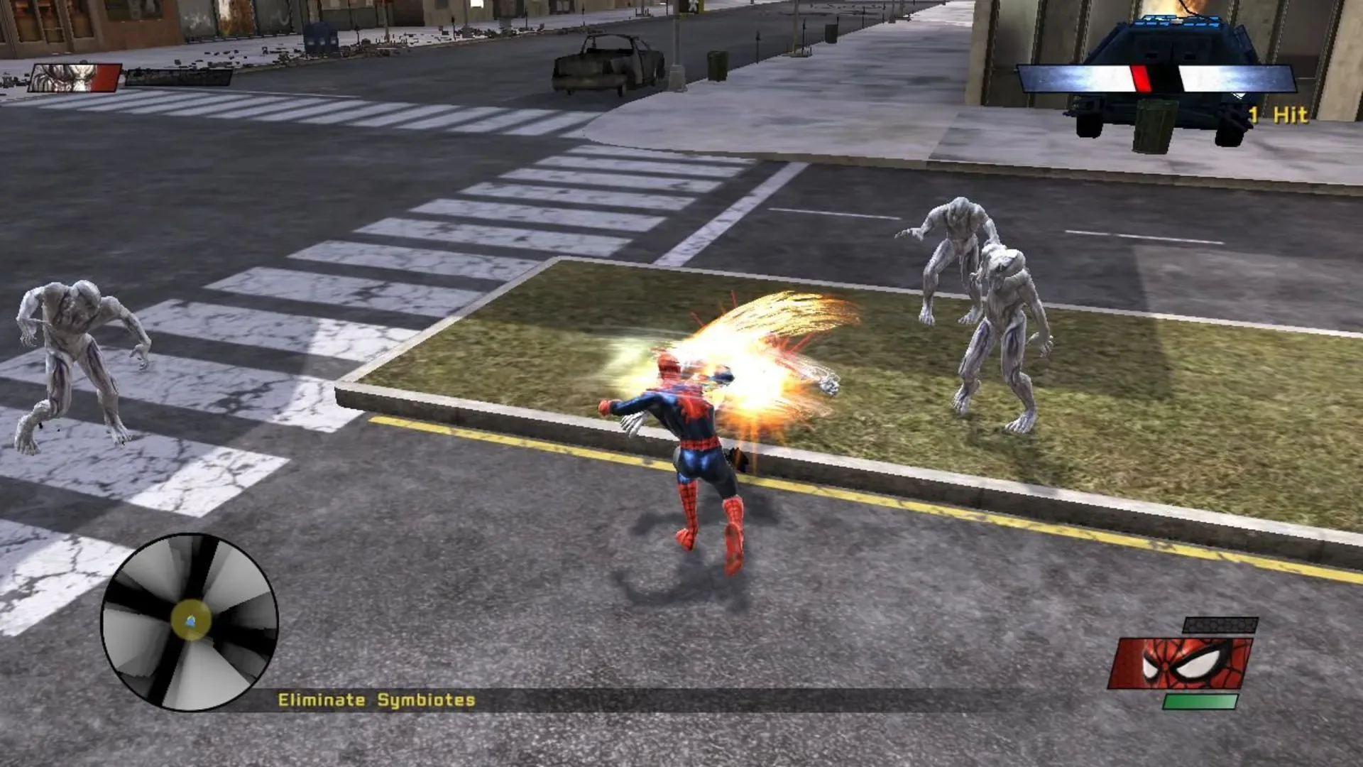 Captura de pantalla - Spider-Man: Web of Shadows