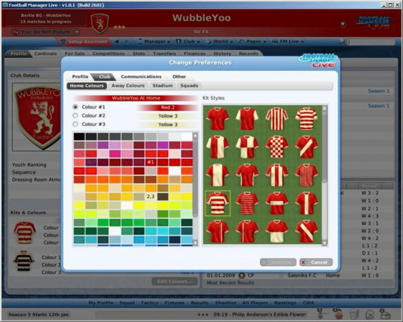 Football Manager Live screenshot