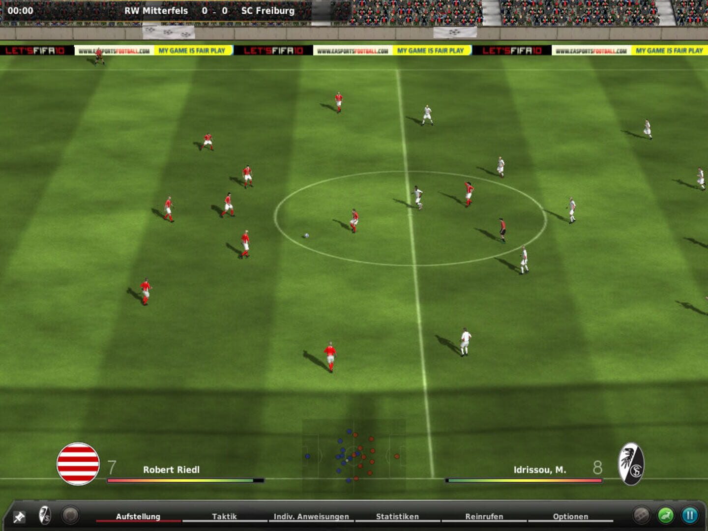 Captura de pantalla - FIFA Manager 10