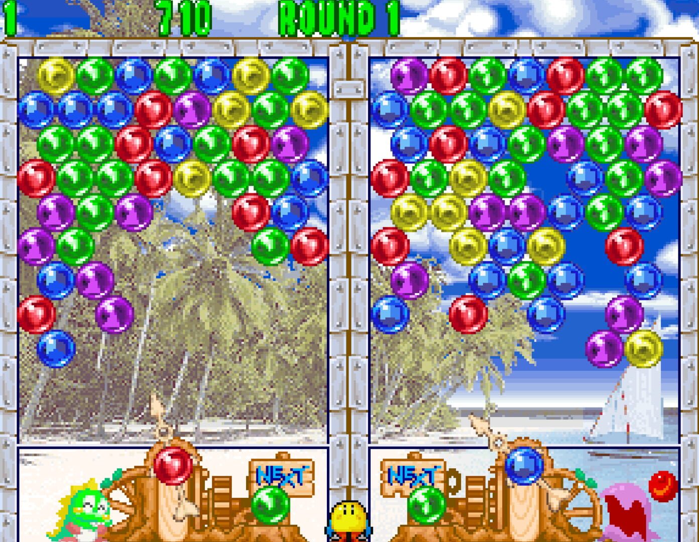Captura de pantalla - ACA Neo Geo: Puzzle Bobble 2