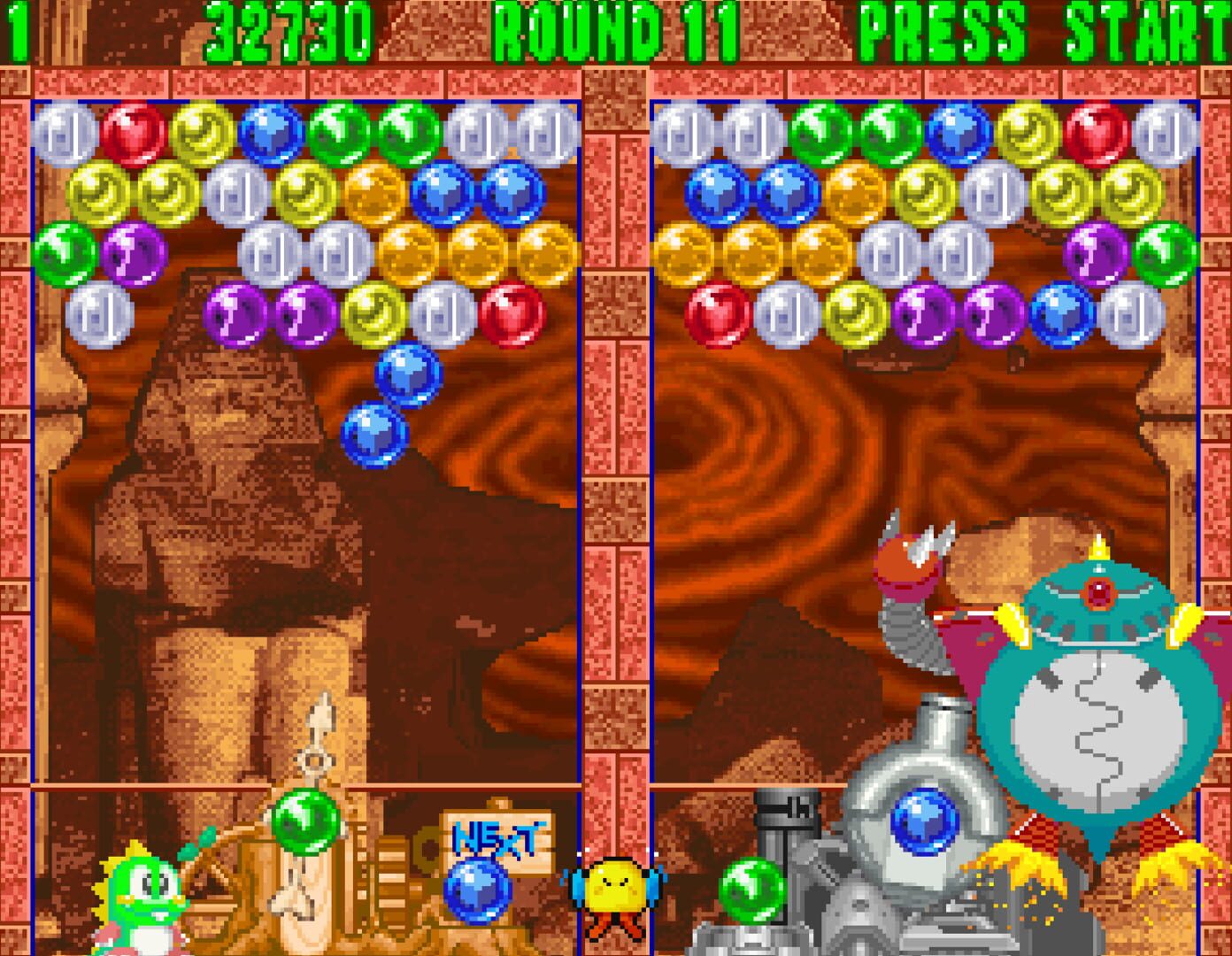 Captura de pantalla - ACA Neo Geo: Puzzle Bobble 2
