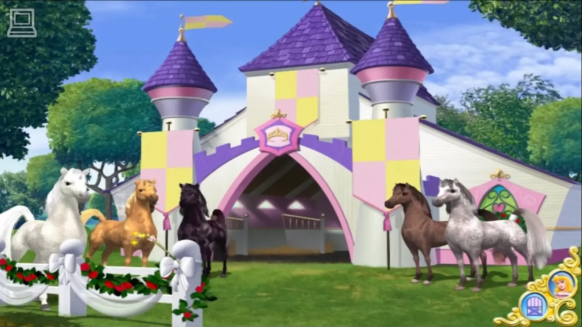 Captura de pantalla - Disney Princess: Royal Horse Show