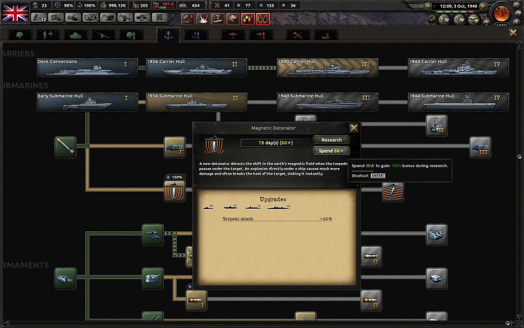 Captura de pantalla - Hearts of Iron IV: Man the Guns