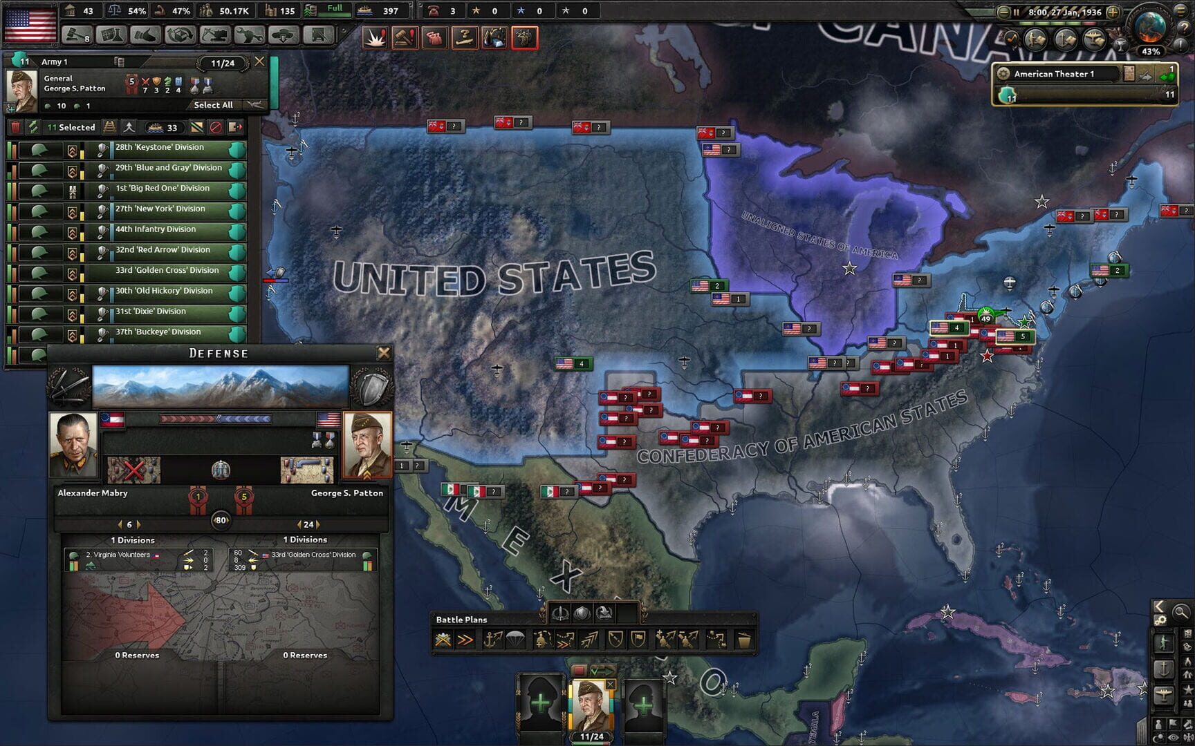 Captura de pantalla - Hearts of Iron IV: Man the Guns